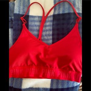 PINK Sports Bra Med